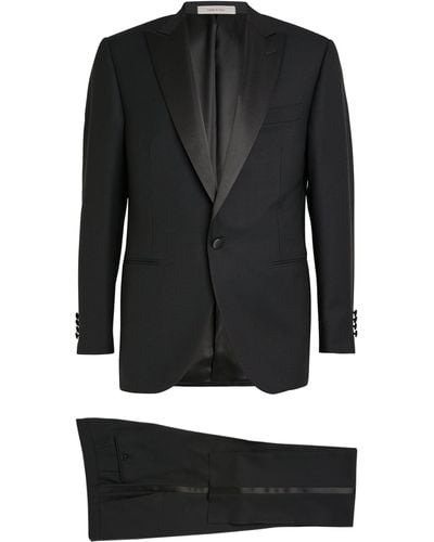 Corneliani Virgin Wool 2-piece Tuxedo - Black