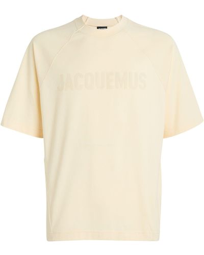 Jacquemus Cotton-blend Logo T-shirt - White
