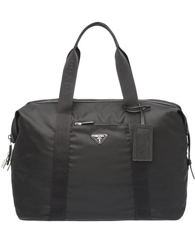 Prada Re-nylon Duffle Bag - Black