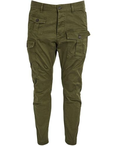 DSquared² Sexy Cargo Pants - Green