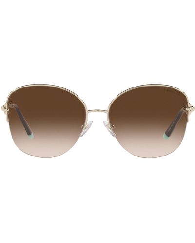 Tiffany & Co. Pillow Sunglasses - Brown