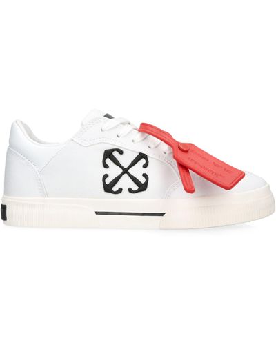 Off-White c/o Virgil Abloh Canvas New Vulcanized Low-top Sneakers - Pink