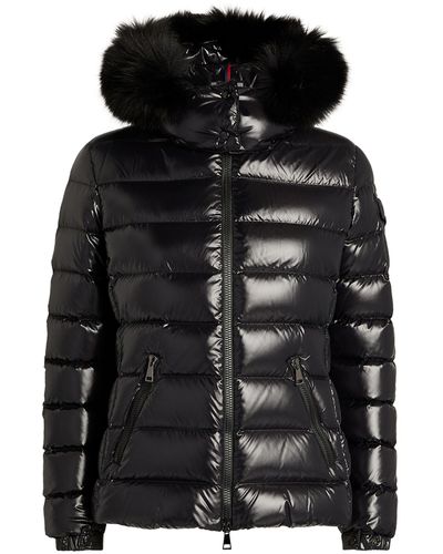 Moncler Badyfur Fur-trim Puffer Jacket - Black