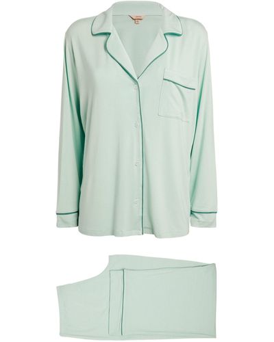 Eberjey Gisele Pyjama Set - Green