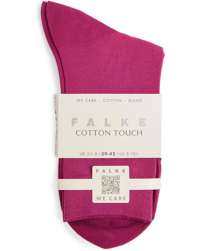 FALKE Cotton Touch Socks - Purple