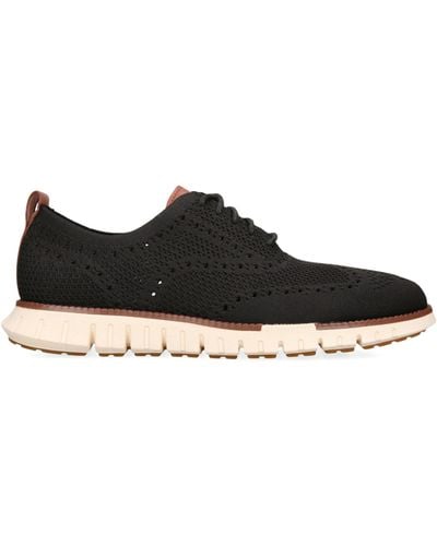 Cole Haan Zerøgrand Stitchlite Oxford Shoes - Black