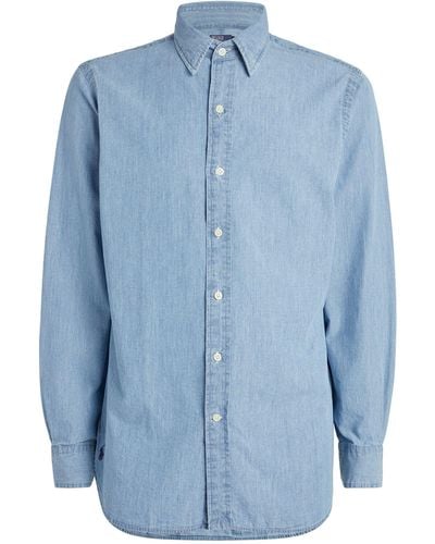 Polo Ralph Lauren Chambray Long-sleeve Shirt - Blue