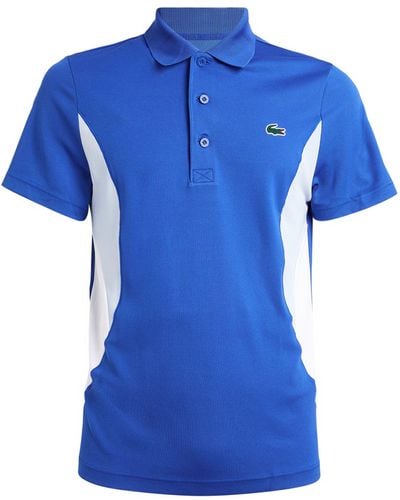 Lacoste X Novak Djokovic Ultra-dry Polo Shirt - Blue
