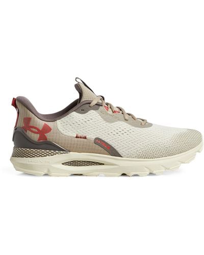 Under Armour Sonic Trail 11 Running Trainers - Brown