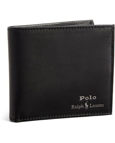 Polo Ralph Lauren Leather Logo Wallet - Black
