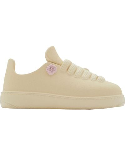 Burberry Bubble Trainers - Natural
