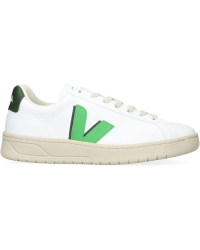 Veja Leather Urca Trainers - Green