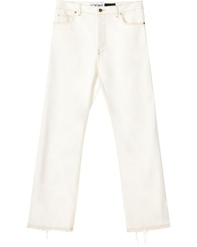 Loewe X Paula's Ibiza Bootcut Jeans - White