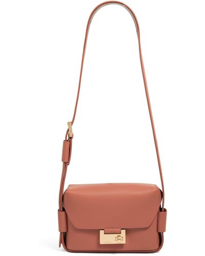 AllSaints Leather 3-in-1 Frankie Cross-body Bag - Red