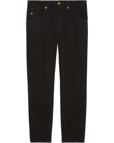 Gucci Tapered Jeans - Black