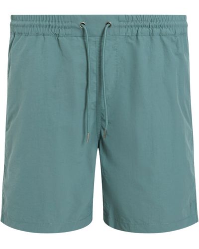 AllSaints Warden Swim Shorts - Green