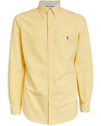 Polo Ralph Lauren Cotton Oxford Shirt - Yellow