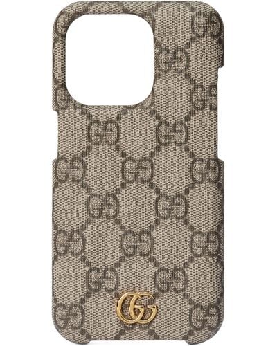 Gucci Ophidia Iphone 15 Pro Case - Natural