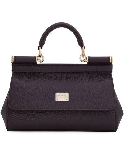 Dolce & Gabbana Small Sicily Top-handle Bag - Purple