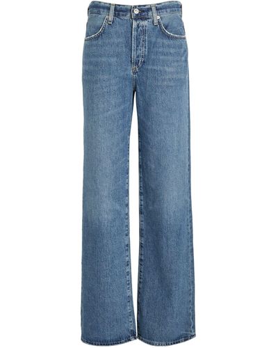 Citizens of Humanity Annina High-rise Wide-leg Jeans - Blue
