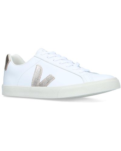 Veja Leather Esplar Sneakers - White