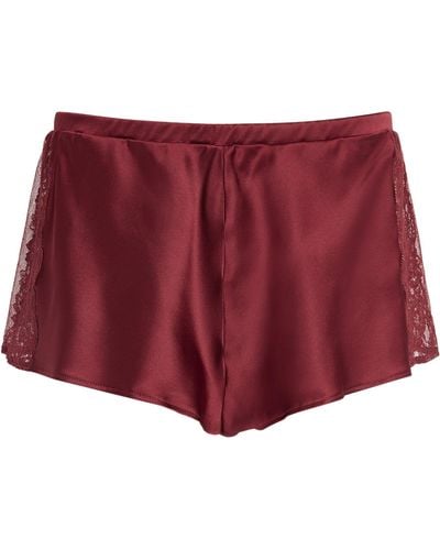 Coco De Mer Seraphine Shorts - Red