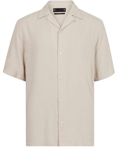 AllSaints Short-sleeve Venice Shirt - White