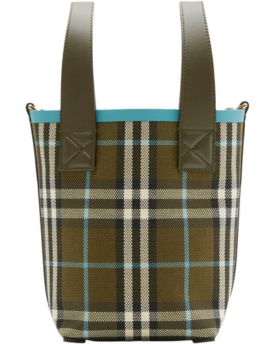 Burberry Mini London Tote Bag - Green