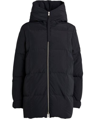 Jil Sander Down-filled Hooded Jacket - Blue