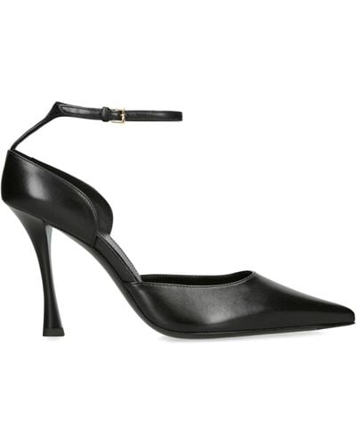 Givenchy Leather Show Stocking Court Shoes 95 - Black