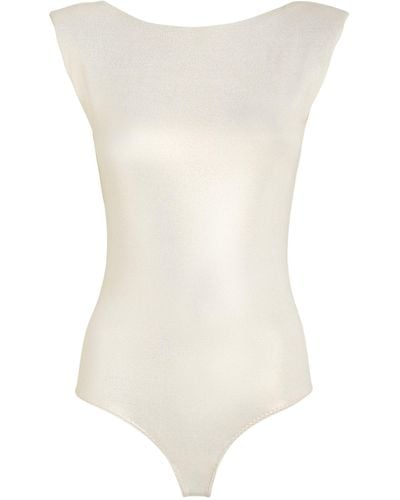 MAX&Co. Jersey Bodysuit - White