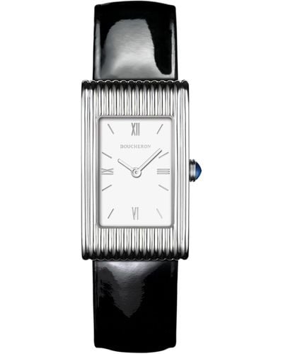 Boucheron Stainless Steel Reflet Watch 21mm - White