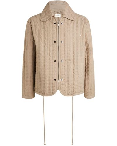 Craig Green Quilted Embroidered Jacket - Natural