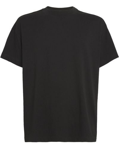 Fear Of God Oversized Logo T-shirt - Black