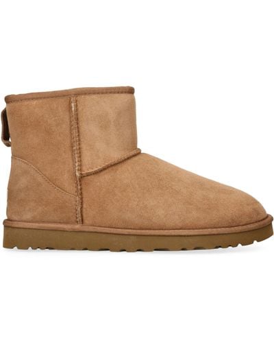 UGG Suede Mini Boots - Brown
