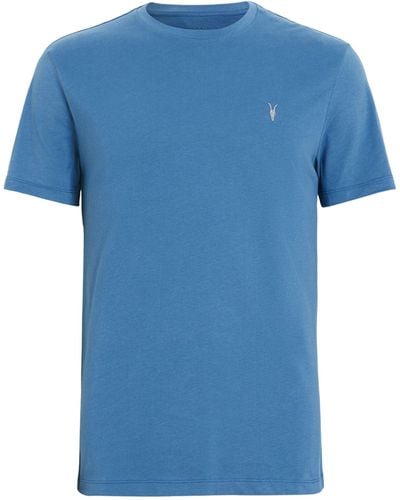 AllSaints Organic Cotton Brace T-shirt - Blue