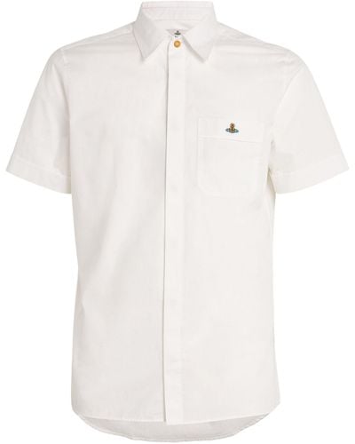 Vivienne Westwood Cotton Short-sleeve Shirt - White