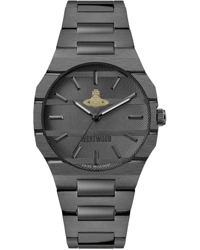 Vivienne Westwood Stainless Steel The Bank Watch 35mm - Grey