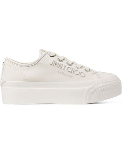 Jimmy Choo Palma Maxi Trainers - White