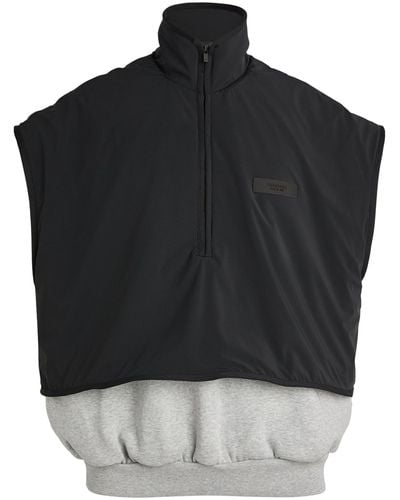 Fear Of God Double-layer Gilet - Black