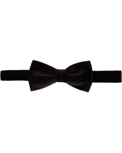 Eton Pre-tied Bow Tie - Black