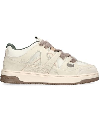 Represent Leather Bully Low-top Sneakers - Natural