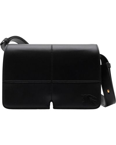 Burberry Leather Snip Cross-body Bag - Black