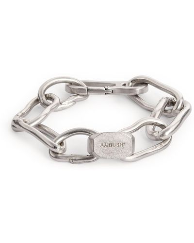 Ambush Silver Chain Bracelet - Metallic