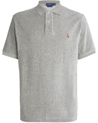Polo Ralph Lauren Corduroy Polo Shirt - Grey