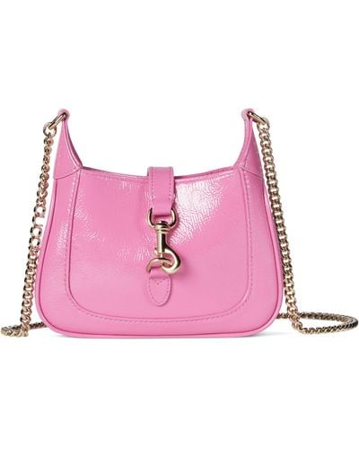 Gucci Mini Jackie Notte Cross-body Bag - Pink