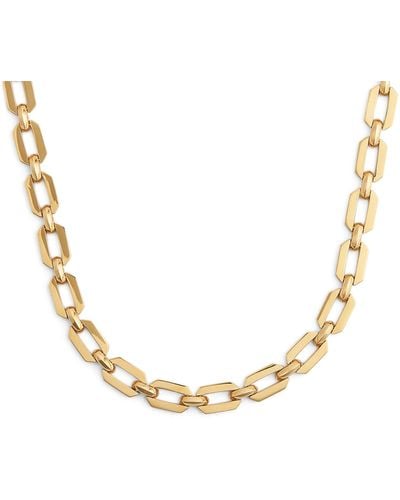 SHAY Yellow Gold Geo Necklace - Metallic
