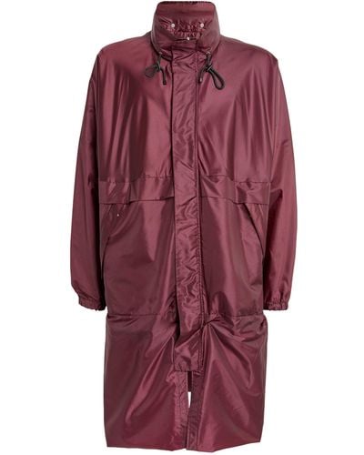 Dries Van Noten Waterproof Zip-up Jacket - Red