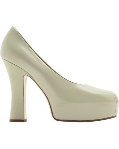 Burberry Leather Arch Pumps 130 - Metallic