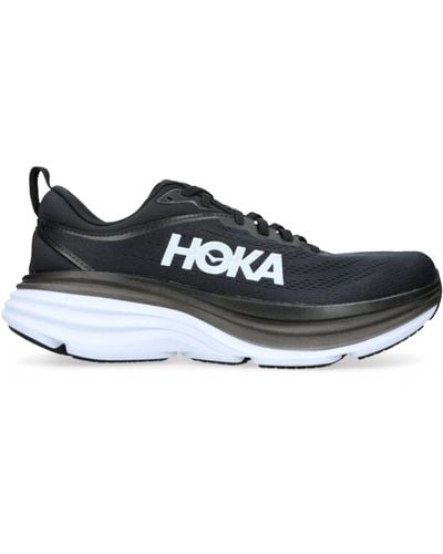 Hoka One One Bondi 8 Running Sneakers - Black